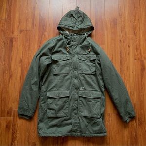 Obey Khaki Green Snow Parka